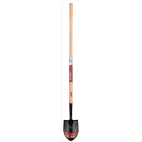 True Temper  Steel  6 in. W x 52.38 in. L Round Point  Shovel  Wood Handle