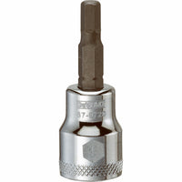 Hex Bit Socket, 3/8-In. Drive, 5mm,