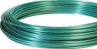 Clothesline Wire, Green Vinyl Jacketed, 100-Ft.