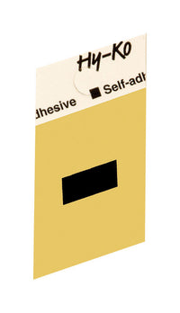 Hy-Ko 1-1/2 in. Black Aluminum Special Character Hyphen Self-Adhesive 1 pc. (Pack of 10)