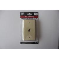 Black Point Products 1-Jack Phone Jack and Plate Wall-Mount