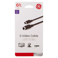 GE 6 ft. L Cable S-Video