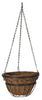 CobraCo 8 in.   H X 12 in.   W Metal Scroll Braided Hanging Basket Bronze (Pack of 12)