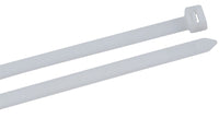 GB Gardner Bender 45-521 21" Wht Nylon Heavy-Duty Cable Tie 10 Per Bag