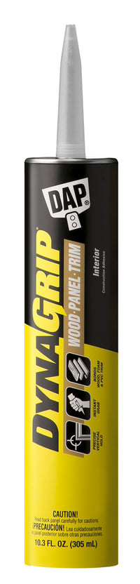 Dap 27520 10.3 Oz DynaGrip® Wood, Panel & Trim Interior Construction Adhesive