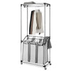 Whitmor 72 in. H X 32.5 in. W X 16 in. D Metal Garment/Drying Rack