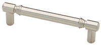 Cabinet Pull, Aegean, Satin Nickel, 3.75-In.