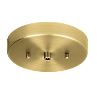 Globe Electric Matte Brass 1 lights Pendant Canopy