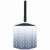 Perforated Pizza Peel, Aluminum, 12-In.