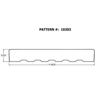 Alexandria Moulding 4-1/2x 6 ft. L Primed White Pine Moulding (Pack of 2)