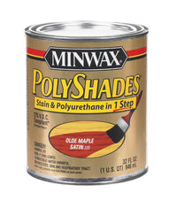 Minwax Stain And Polyurethane Finish Satin Olde Maple 1 Qt