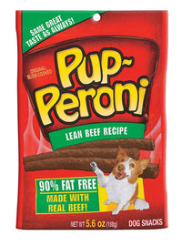 Pup-Peroni Beef Sausage Treat For Dog 5.6 oz. 1 pk (Pack of 8)