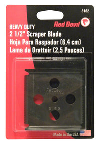 Red Devil 3162 2-1/2" Four-Edge Scraper Blade