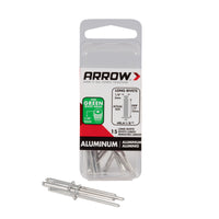 Arrow 1/8 in. D X 1/2 in. Aluminum Long Rivets Silver 15 pk