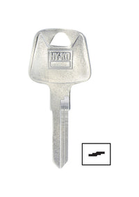 Hy-Ko Traditional Key Automotive Key Blank Double sided For Volkswagen (Pack of 10)