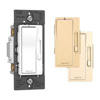 Legrand Radiant Multicolored 700 W Slide Dimmer Switch 1 pk