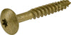 Power Pro Construction Lag Screw, Bronze Ceramic, 1-1/2 x 1/4-In., 75-Pk.