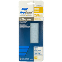 Norton ProSand 9 in. L X 3-2/3  W 220 Grit Aluminum Oxide Sanding Sheet 4 pk