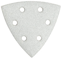 Bosch SDTW060 White 60 Grit Detail Triangle Hook & Loop Sanding Sheets                                                                                