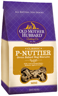 Old Mother Hubbard - Biscuits P-nuttier Mini - Case of 6 - 20 OZ