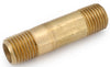 Amc 736113-0632 3/8" X 2" Low Lead Brass Nipple