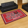 Arkansas State University 5ft. x 8 ft. Plush Area Rug