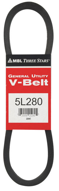 Mitsuboshi  FHP 5L280  General Utility V-Belt  0.63 in. W x 28 in. L For Fractional Horsepower Motors