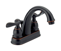 Delta Oil Rubbed Bronze Bathroom Faucet 4 in.