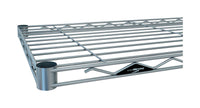 InterMetro 1.5 in. H X 36 in. W X 14 in. D Steel Open-Wire Shelf