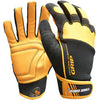 True Grip Work Gloves Black/Orange L 1 pair