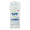 Tom's of Maine Natural Original Deodorant Unscented - 2.25 oz - Case of 6