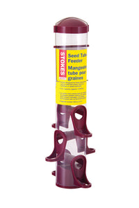 Stokes Select  Wild Bird  1.6 lb. Polycarbonate  Tube  Bird Feeder  6 ports