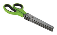 Core Kitchen Lime Stainless Steel/TPR Herb Scissors (Pack of 12)