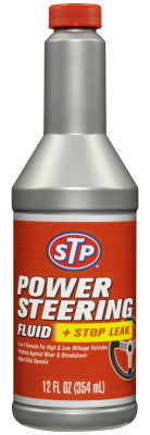 Power Steering/Stop Leak Fluid, 12-oz.