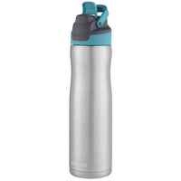 Contigo AutoSeal Chill 24 oz Teal/Silver BPA Free Water Bottle