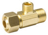 BK Products ProLine 1/2 in. Compression Sizes X 1/2 in. D MPT Brass Tee