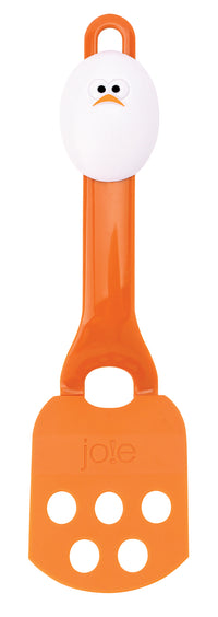 Joie 50326 8 X 2.25 X 3 Orange & White Lil' Flip Egg Spatula