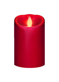 Iflicker Red Candle 5 in. H (Pack of 4)