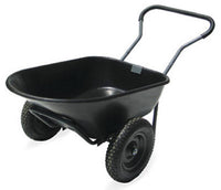 Dura Lawn Cart, Black, 6-Cu. Ft.