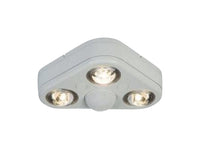 All-Pro  Revolve  Motion-Sensing  270 deg. LED  White  Outdoor Floodlight  Hardwired