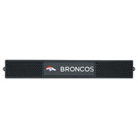 NFL - Denver Broncos Bar Mat - 3.25in. x 24in.