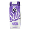 Silk Soymilk - Very Vanilla - Case of 12 - 8 Fl oz.