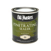 Old Masters Satin Amber Oil-Based Penetrating Sealer 1 qt (Pack of 4)