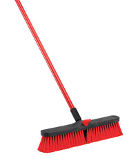 Libman  Polymer Fiber  18 in. Multi-Surface Push Broom