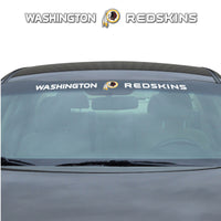 NFL - Washington Redskins Sun Stripe Windshield Decal 3.25 in. x 34 in.