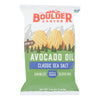 Boulder Canyon - Avocado Oil Canyon Cut Potato Chips - Sea Salt - Case of 12 - 5.25 oz.