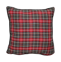 Dyno  Plaid  Christmas Pillow  Assorted  Polyester  1 pk (Pack of 4)