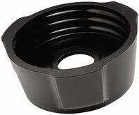 Oster Plastic Black Threaded Blender Bottom Cap with Jar Base