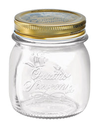 Bormioli Rocco  Quattro Stagioni  Regular Mouth  Canning Jar  8-1/2 oz. 1 pk (Pack of 12)