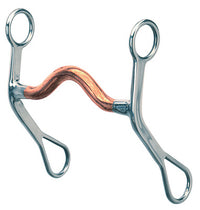 Horse Bit, Curb, 5-In. Medium Port Mouth & 6-In. Cheeks